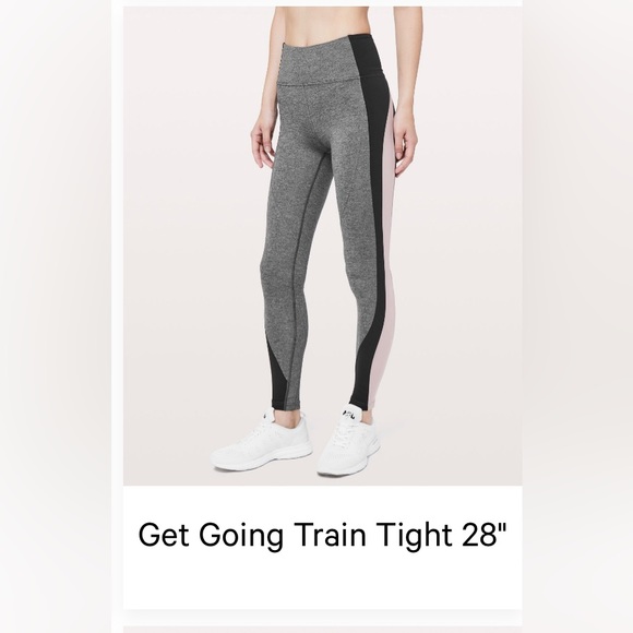 Sz 6 Lululemon Get Going Train Tights - Picture 1 of 1